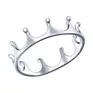 Кольцо-корона из серебра 94011445 - превью