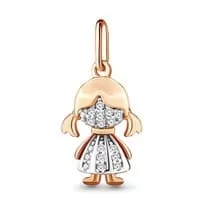 Подвеска из золота, артикул LV21266А