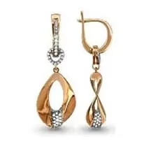 Серьги, золото, артикул LV41936А
