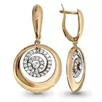 Серьги из золота, артикул LV41524А