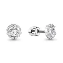Серьги из серебра, артикул LV44086А