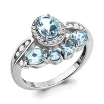 Кольцо из серебра, артикул LV6906702А