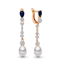 Серьги, артикул LV46382Б, золото