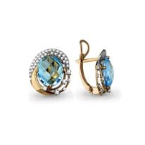 Серьги, золото, артикул LV4459205А