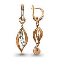 Серьги из золота, артикул LV41935А