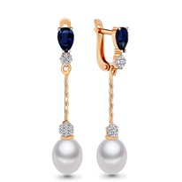 Серьги, золото, артикул LV46381Б