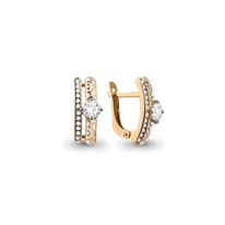 Серьги, золото, артикул LV45721А