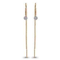 Серьги, артикул LV45491А, золото