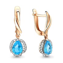 Серьги, артикул LV4496905А, золото