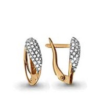 Серьги, артикул LV42114А, золото