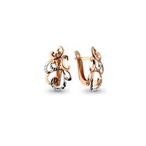 Серьги из золота, артикул LV33080