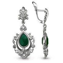 Серьги, серебро, артикул LV4441109