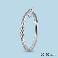 Серьги из серебра, артикул LV42437А