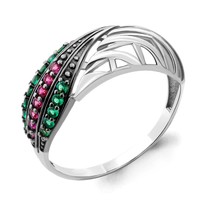 Кольцо из серебра, артикул LV68091ГВ