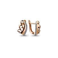 Серьги, золото, артикул LV45355А