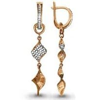 Серьги, золото, артикул LV41933А