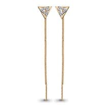 Серьги, артикул LV45489А, золото