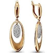 Серьги, золото, артикул LV41520А