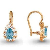 Серьги, артикул LV40968Б, золото