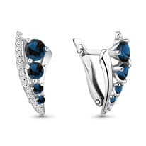 Серьги, артикул LV4403208А, серебро