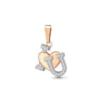 Подвеска, золото, артикул LV24073А
