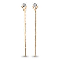 Серьги из золота, артикул LV45488