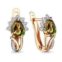 Серьги, артикул LV4496819А, золото