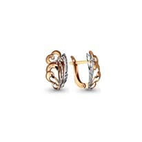Серьги, золото, артикул LV33075