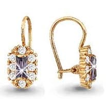 Серьги, артикул LV40967Д, золото