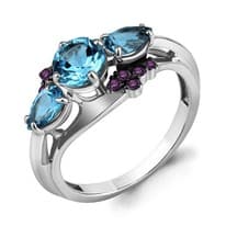 Кольцо из серебра, артикул LV6906405С