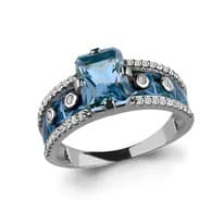 Кольцо, серебро, артикул LV6565802А